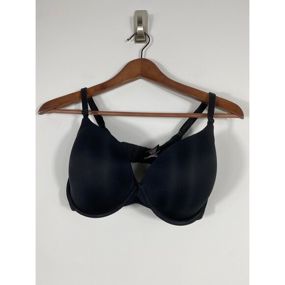 Victoria’s Secret Uplift Semi Demi Bra – Black – Size 34DD - Picture 3 of 6